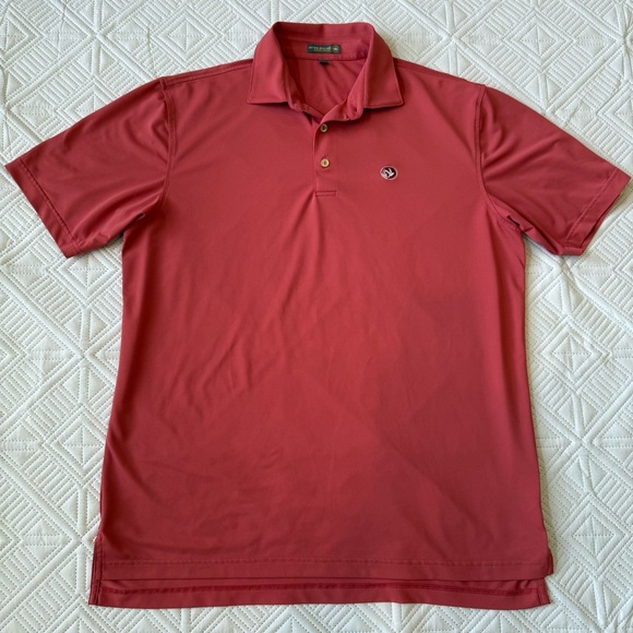 Peter Millar Summer Comfort Polo Shirt Size Large - Picture 1 of 9